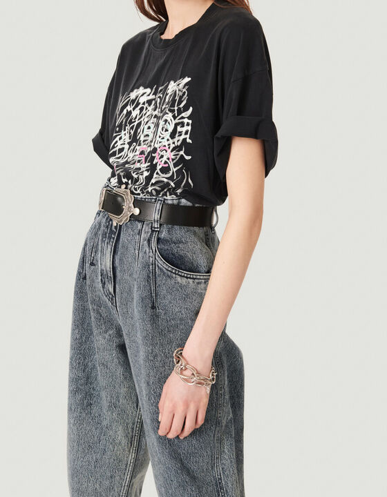 TAGG CREW NECK GRAPHIC T SHIRT